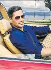  ?? CBS ?? Jay Hernandez takes on the title role of Thomas Magnum in the rebooted Magnum P.I., which debuts Sept. 24.