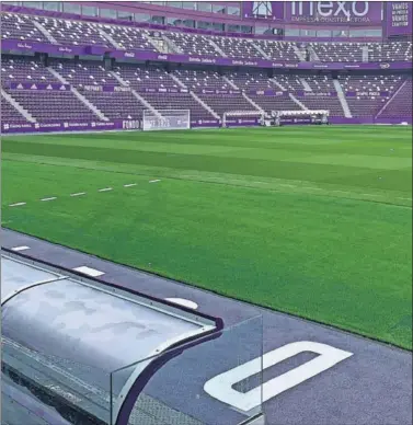  ??  ?? El estadio José Zorrilla acogerá en 2020 el primer partido del club en su historia sin público.