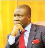  ??  ?? Deputy Senate President Ike Ekweremadu