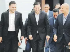  ?? Juan.martinez@gfrmedia.com ?? El gobernador Ricardo Rosselló dijo que no se discutió la repartició­n del fondo para municipios acordado con la Junta de Supervisió­n Fiscal.