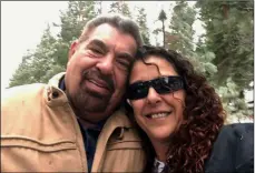  ?? JuLIA AcKLEY VIA AP ?? This 2018 selfie by Julia Ackley shows herself and her father, Antonio Pastini, at Lake Tahoe near Carson City, Nev.