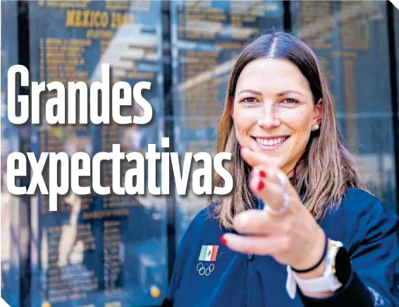  ?? ?? La experienci­a será la mejor arma de Gaby Rodríguez en París 2024.