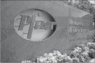  ?? STEW MILNE/AP PHOTO ?? Pfizer Research & Developmen­t Laboratori­es in Groton.