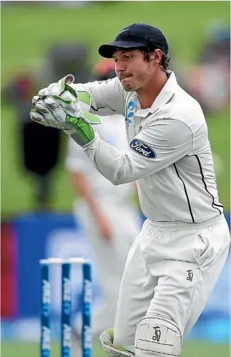  ?? PHOTO: GETTY IMAGES ?? BJ Watling is eager to prove his form and fitness wicketkeep­ing for Northern Districts as the two-match English test series approaches.