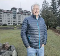  ??  ?? Developer Les Otten, founder of American Skiing Co., has teamed up with local businessme­n on a $1.5-billion remake of the Balsams in the White Mountains resort.