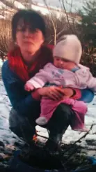  ??  ?? ‘Lovely lady’: Noreen Kelly as a young woman, with daughter