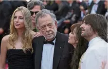  ?? ?? Francis Ford Coppola at the premiere in Cannes.