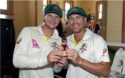  ?? PHOTOS: GETTY IMAGES ?? Australia’s cricket fraternity is reeling from accusation­s of ball tampering. Cricket Australia sponsors include Qantas, Lion and Sanitarium.