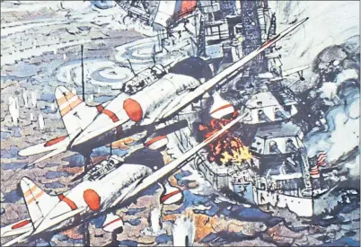  ?? ?? Detail from the poster for the 1970 Pearl Harbor movie, Tora! Tora! Tora!