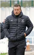  ?? ?? Elgin City boss Allan Hale.