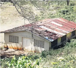  ?? TASHIEKA MAIR PHOTO ?? The Bamboo communuity centre was build more that 15 years ago and is adjacent to the community’s football field.