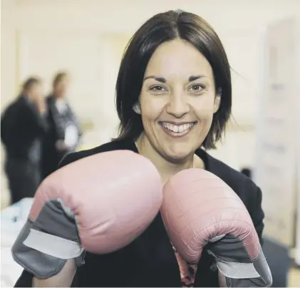  ?? PICTURE: NEIL HANNA ?? 0 Kezia Dugdale has fought her corner but last week faced accusation­s she ‘held back the UK effort’