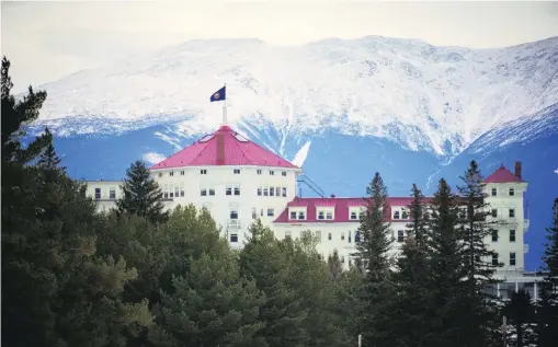  ??  ?? THE Omni Mount Washington Resort in Bretton Woods, New Hampshire, in the US, was one of the first hotels with a private bath in every room. | Omni Mount Washington Resort