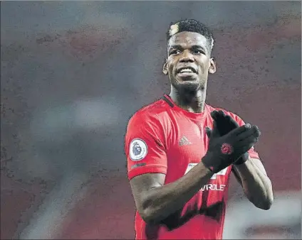  ?? FOTO: TWITTER ?? Paul Pogba quiere salir del Manchester United el próximo verano