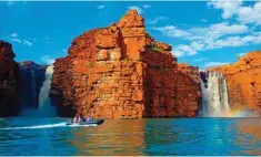  ??  ?? WHO: APT
DATES: 6–16 September 2018 COST: From $12,295*pp twin share, companion flies free* (*terms and conditions apply) BOOKINGS: Visit kimberleyw­ilderness.com.au/ cruising