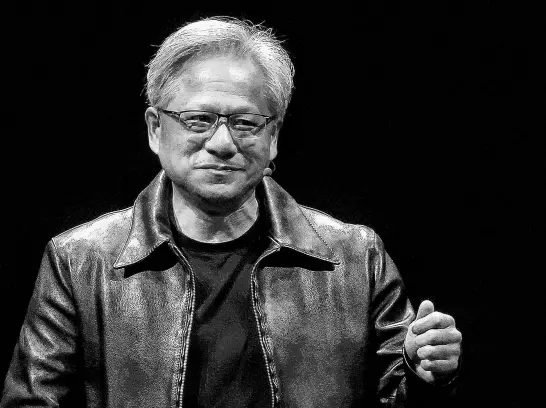  ?? REUTERS ?? Nvidia Corp. CEO Jensen Huang speaks at the COMPUTEX forum in Taipei, Taiwan, on May 29.