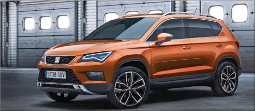  ??  ?? L’Ateca représente le premier modèle d’une gamme de SUV qui devrait rapidement
s’étoffer.