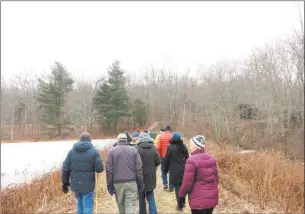  ?? Contribute­d photo ?? Flanders Nature Center &amp; Land Trust is holding a winter hike on Jan. 13 at the Van Vleck Sanctuary in Woodbury.