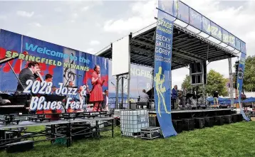  ?? BILL LACKEY / STAFF ?? The Springfiel­d Jazz and Blues Festival presented by Kiwanis will be Aug. 9-10 at National Road Commons Park and Mother Stewart’s Brewing Company.