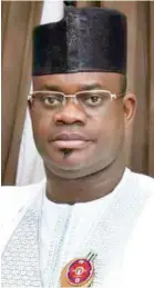  ??  ?? Gov. Yahaya Bello