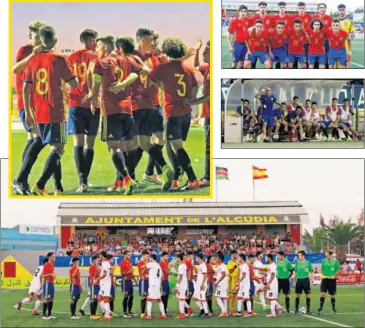  ??  ?? BUEN ESTRENO. España ganó a Bahrein en su primer partido del torneo.