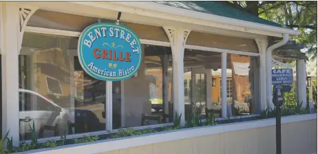  ?? WILL HOOPER / Taos News ?? The Bent Street Grille and American Bistro is set to open in late May.