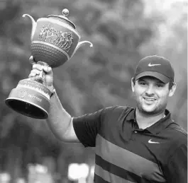  ?? /FERNANDO LLANO/AP ?? Patrick Reed showed his resilience by winning the WGC-Mexico Championsh­ip golf tournament at the Chapultepe­c Golf Club in Mexico City Sunday.