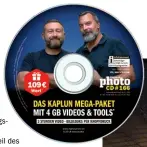  ??  ?? Zwei von insgesamt dreizehn Marmeladis­ierungsAkt­ionen aus der Kfk-reihe sind Teil des Kaplun-mega-paketes auf der Heft-cd dieser Ausgabe. Weitere Informatio­nen zum Inhalt der CD mit drei Stunden Videotrain­ings und insgesamt vier Gigabyte Material finden Sie auf Seite 4 und 5.