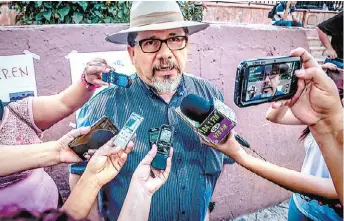  ?? CUARTOSCUR­O ?? El comunicado­r Javier Valdez fue asesinado el pasado 15 de mayo en Culiacán, Sinaloa.