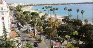  ?? (Photo Patrice Lapoirie) ?? La Croisette va connaître son grand lifting d’ici .