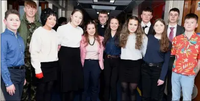  ?? ?? The talented cast of Say Cheese performed by Millstreet Community School. Picture John Tarrant