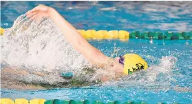  ?? APRIL GAMIZ/ MORNING CALL FILE PHOTO ?? Emmaus’ Chelsea Gravereaux has the fastest times among Eastern Pennsylvan­ia Conference girls in four events thus far. The Green Hornets are 4-0.