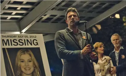  ?? ?? A modern suspense staple … Ben Affleck in the 2014 film adaptation of Gillian Flynn’s Gone Girl. Photograph: Merrick Morton/AP