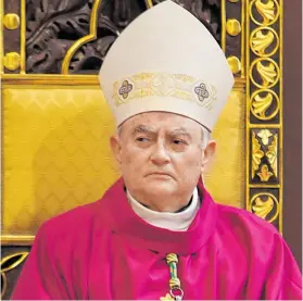  ??  ?? Posebni izaslanik pape Franje za Međugorje nadbiskup Henryk Hoser