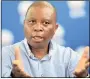  ??  ?? Joburg mayor Herman Mashaba wants to upgrade and revitalise infrastruc­ture.