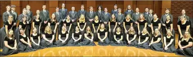  ?? ?? St. John’s Lutheran Church will host the 58-member Susquehann­a University Choir and Chamber Singers on Sunday, March 26.