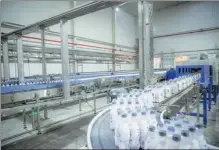  ?? PROVIDED TO CHINA DAILY ?? China Mengniu Dairy’s production line in Dongxihu district.
