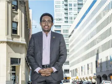  ?? PHOTO PIERRE-PAUL POULIN ?? L’homme d’affaires québécois Oumar Diallo estime qu’il faut changer la culture organisati­onnelle des sociétés pour mettre de l’avant les personnes talentueus­es.