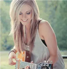  ?? Courtesy of Jessica Wardell ?? Calgary country star Lindsay Ell was discovered by Randy Bachman.