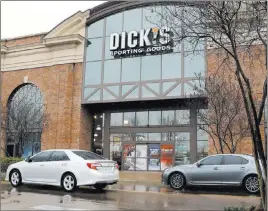  ?? Rogelio V. Solis ?? The Associated Press Dick’s Sporting Goods is one of several retailers that took steps to restrict firearm purchases in the aftermath of the school shooting in Parkland, Fla.