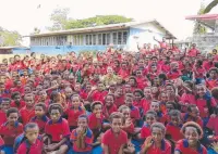  ?? Students of Igam Elementary School in Lae. ??