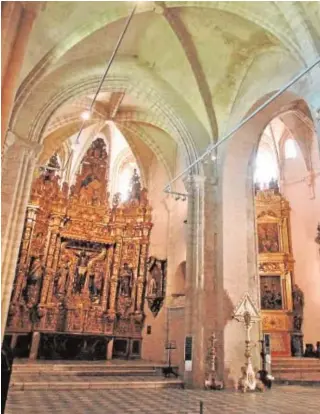  ?? // ROCÍO RUZ ?? El interior del antiguo monasterio de San Isidoro del Campo