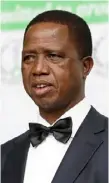  ??  ?? President Lungu