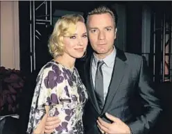  ?? JEFF VESPA / GETTY IMAGES ?? Naomi Watts i Ewan McGregor, abans-d’ahir a Hollywood