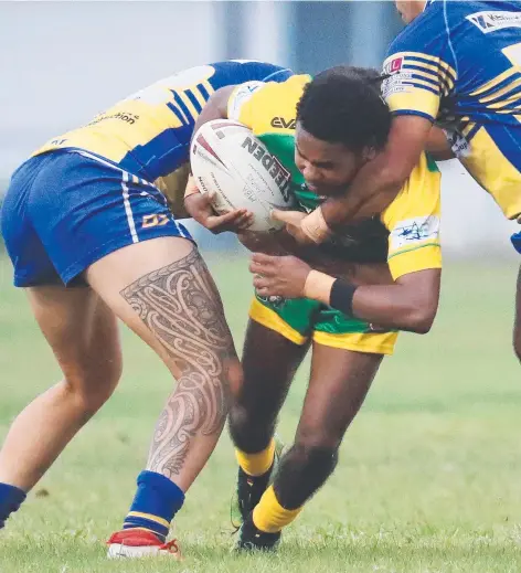  ?? Picture: Brendan Radke ?? Mareeba’s Hubert Elu has impressed in the first rounds of the Cairns District Rugby League.