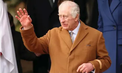  ?? ?? King Charles has taken a break from his public duties on doctor’s advice. Photograph: Adrian Dennis/AFP/Getty Images