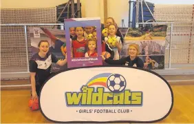  ??  ?? Pictured are youngsters taking part in the Wildcats programme.