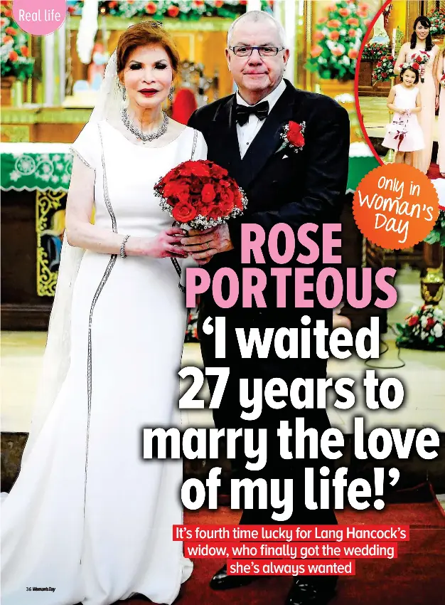 Rose Porteous weds PressReader