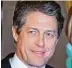  ??  ?? Hugh Grant 2003 und im Februar 2017 (unten).