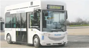  ?? FRED TANNEAU / AFP VIA GETTY IMAGES FILES ?? Bollore's electric Bluetram. The company's Canadian unit, along with Li-Metal Corp.
will receive $5 million in federal funding to develop advanced solid-state batteries.